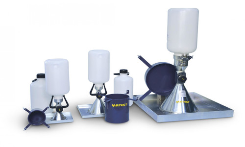 Determinación de densidades a través de cono de arena, en suelos compactados.